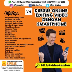 PROMO KURSUS ONLINE VIDEO EDITING MATERI KURSUS copy